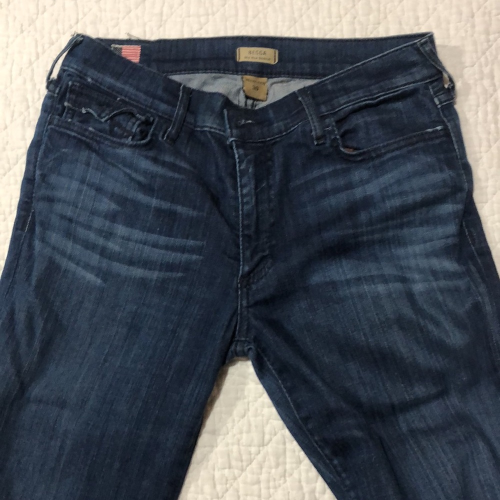 True Religion Becca Jeans Skinny Bootcut w/flap Earths Mystery - Picture 4 of 12